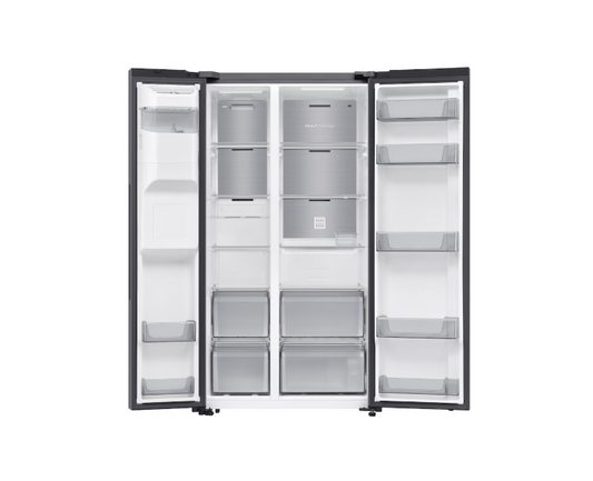 SAMSUNG AI Side-by-Side Refrigerator, SpaceMax 635L
